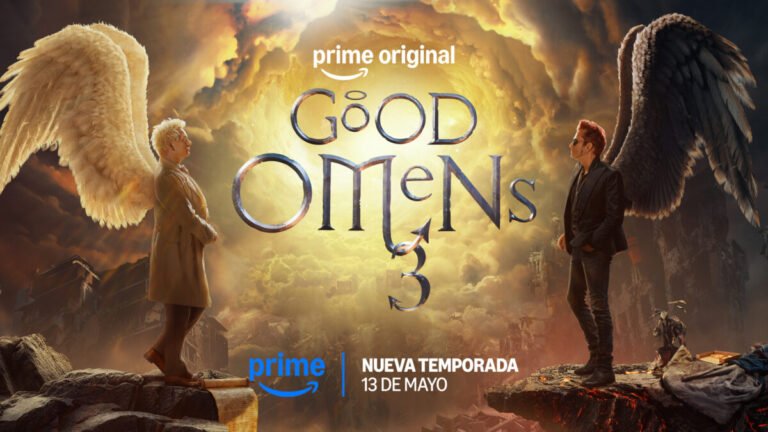 Michael Sheen y David Tennant regresan para el cierre de 'Good Omens' en Prime Video Cartel oficial del desenlace de la serie 'Good Omens' en Prime Video.