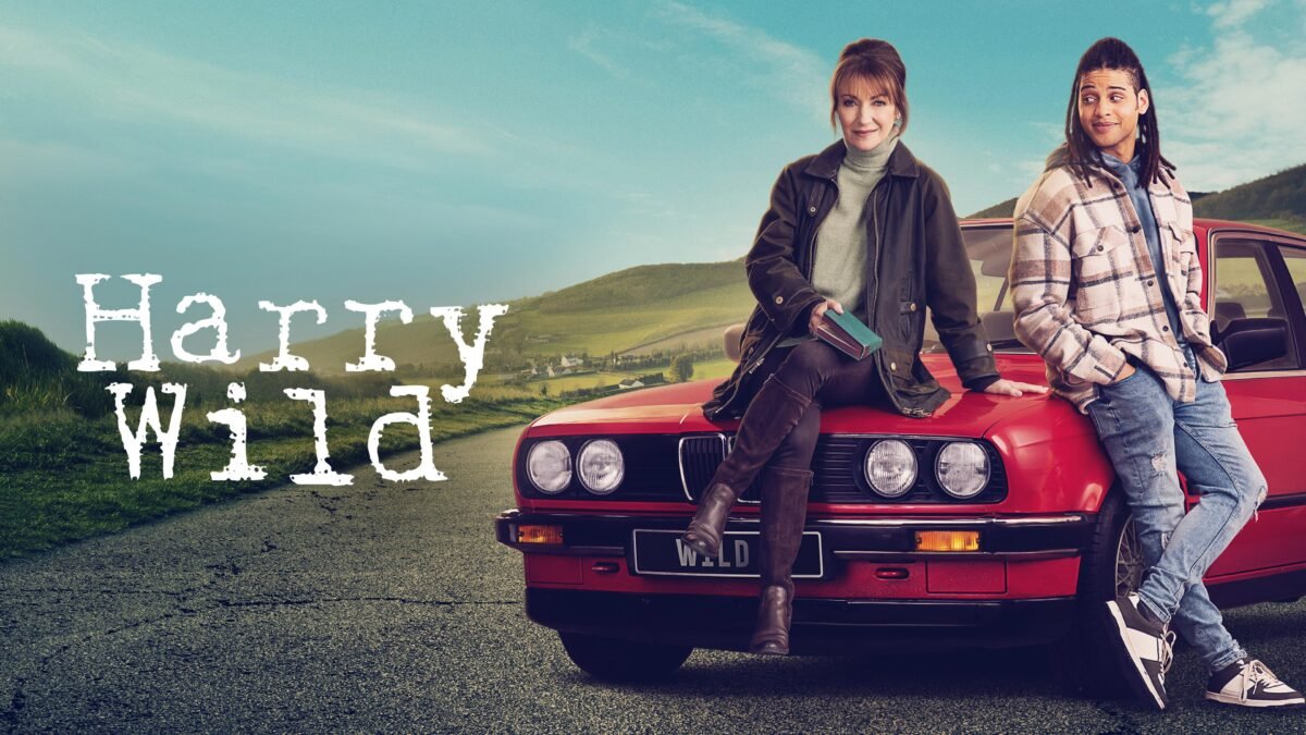 Cartel de la tercera temporada de la serie Harry Wild en Divinity.