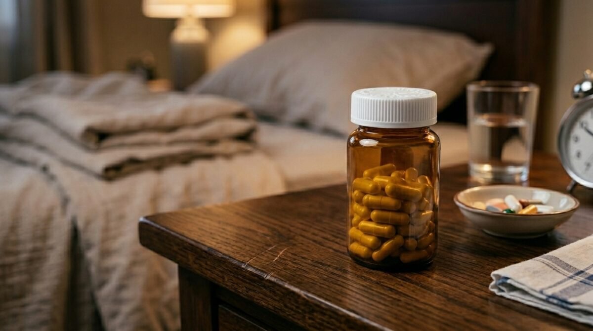 Bote de pastillas para ilustrar el estudio sobre el tramadol, representando los nuevos estudios.