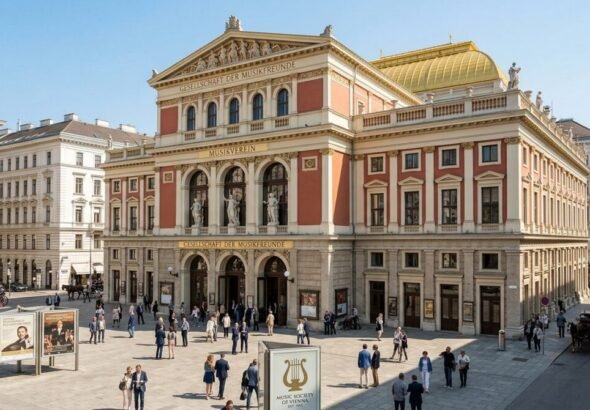 Recreación digital del Musikverein de Viena tras la visita de la Orquesta de Valencia