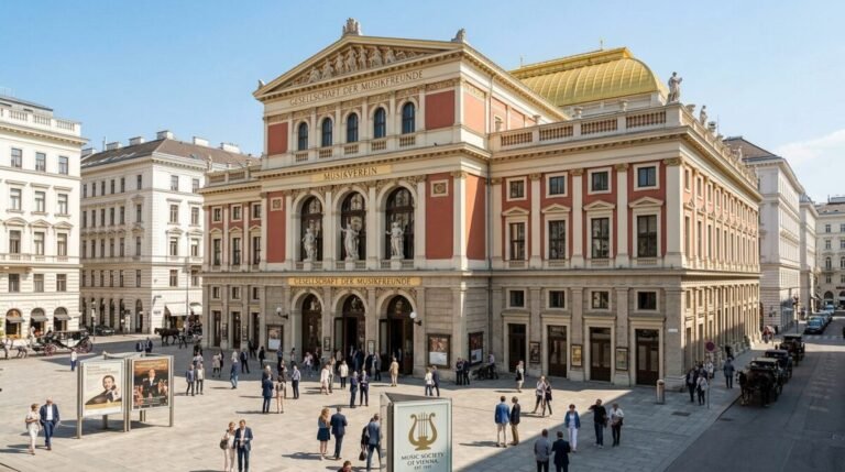 Recreación digital del Musikverein de Viena tras la visita de la Orquesta de Valencia