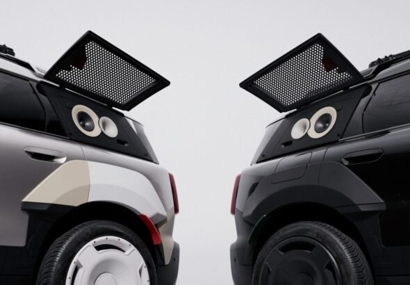 Detalle de imagen del prototipo presentado del MINI Countryman