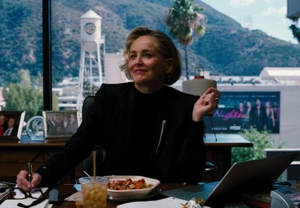 Sharon Stone en la tercera temporada de Euphoria.