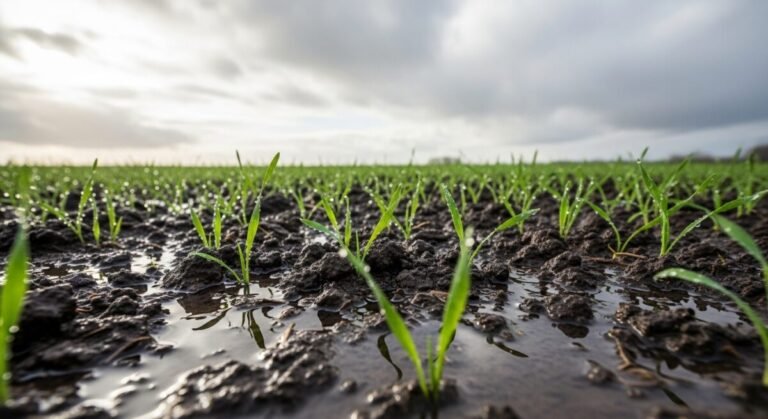 Convocadas ayudas de 100 millones para financiar al sector agrario afectado por las borrascas en 2026 Imagen recreación digital de una huerta afectada por las borrascas en 2026