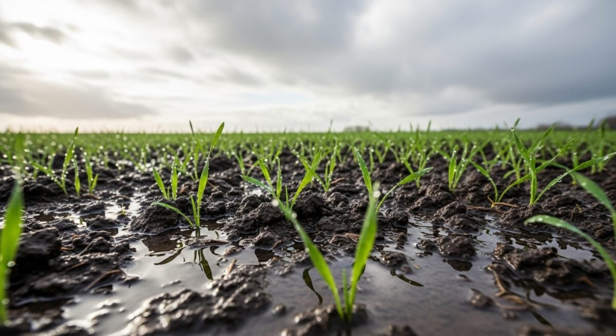 Convocadas ayudas de 100 millones para financiar al sector agrario afectado por las borrascas en 2026 Imagen recreación digital de una huerta afectada por las borrascas en 2026