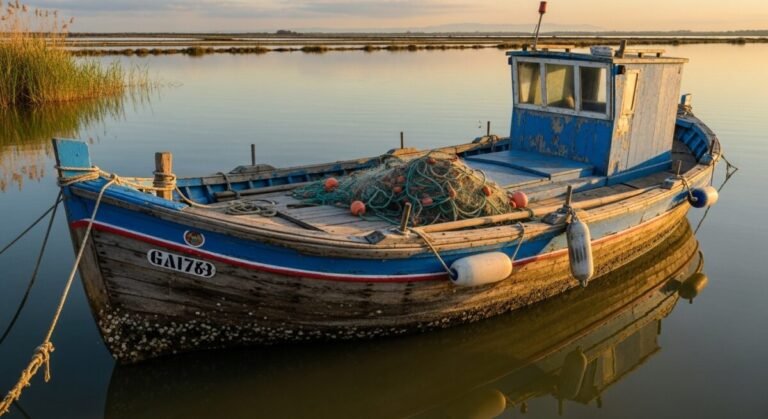 Valencia lanza ayudas de hasta 5000€ a través de "Patrimonio Pesquero 2026" Barco de pesca en l'albufera de valencia para ilustrar las nuevas ayudas Patrimonio Pesquero 2026.