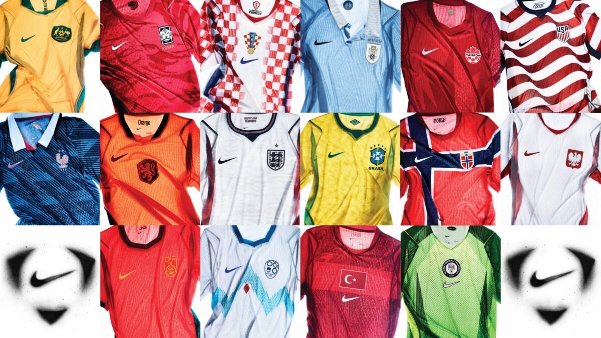 Nike desvela las equipaciones para el Mundial 2026 con tecnología de enfriamiento Imagen de la pesentación de las camisetas de las selecciones para el torneo de verano 2026
