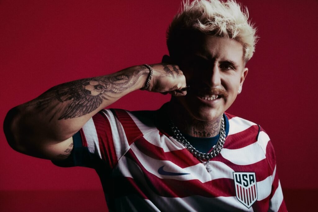 Nike desvela las equipaciones para el Mundial 2026 con tecnología de enfriamiento Diego Luna con la primera equipación de Estados Unidos