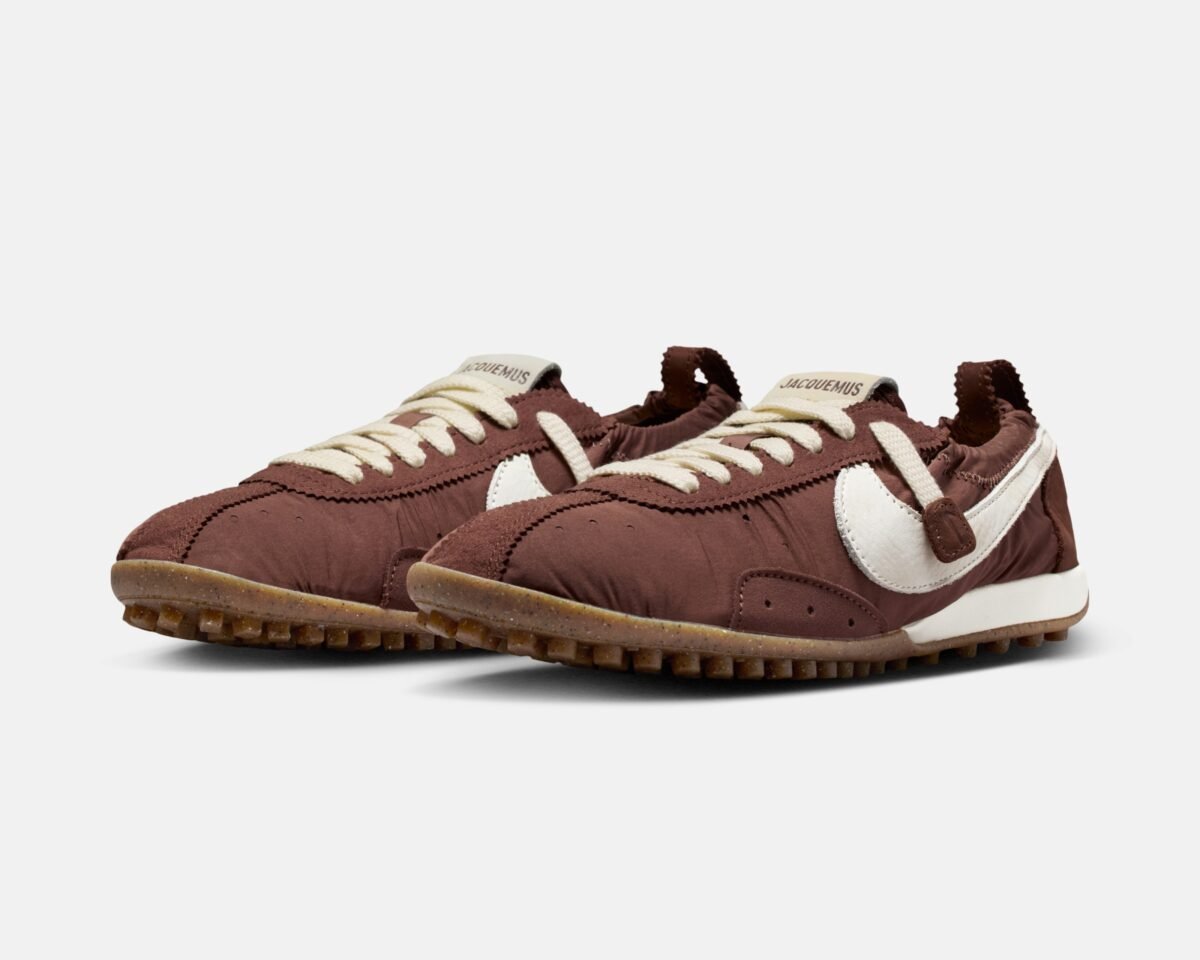 El renacimiento de un mito de 1972: Nike y Jacquemus lanzan tres nuevas versiones Vista del nuevo diseño de las Moon Shoe