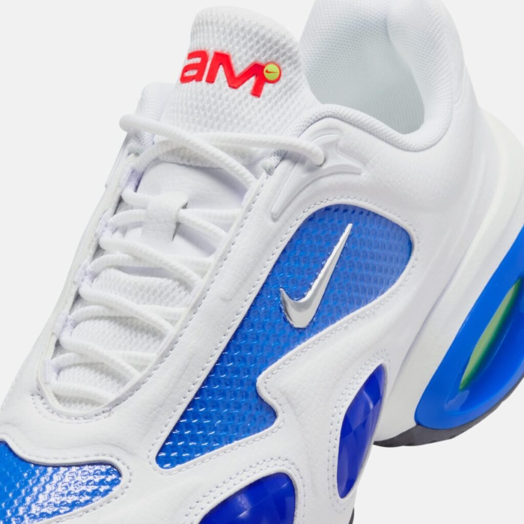 Vuelven los 90 a Nike: el secreto de la nueva colaboración con Veneda Carter que ya es viral Vista exterior de detalles del nuevo diseño de Nike Air Max Muse en Veneda Carter