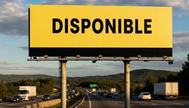 JCDecaux sube los sueldos en 2026: hasta un 3,7 % para estos trabajadores Un cartel de publicidad disponible en una carretera. Recreación digital para ilustrar las nuevas tablas salarias en 2026 de JCDecaux.