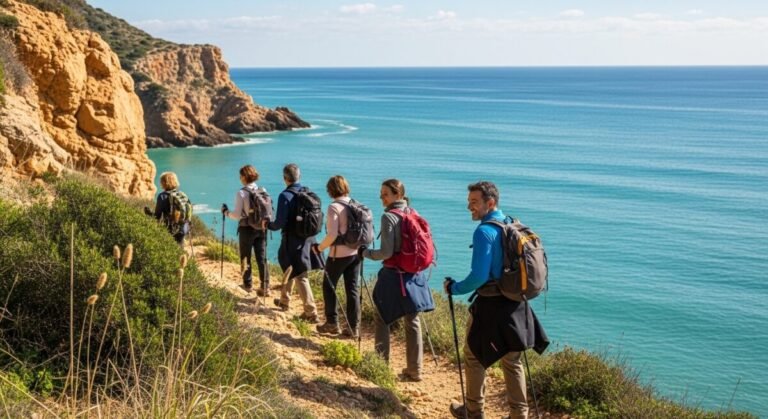Recreación digital de un parque natural en la Comunitat Valenciana sobre las actividades gratuitas de La Generalitat inicia la programación de Pasqua als Parcs.