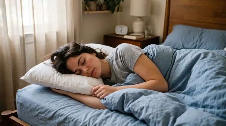 Una persona está durmiendo mientras se estudia el significado de los sueños que tiene