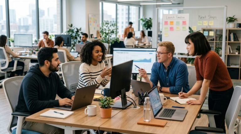 València reparte 27.000 euros en sus primeros premios al emprendimiento Personas emprendedoras que optan a los premios al emprendimiento en Valencia. Recreación digital.