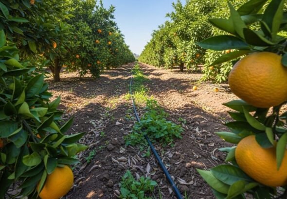 Imagen que muestra una huerta de Valencia beneficiaria del plan Reactiva la huerta 2026