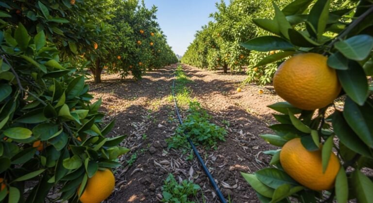 Imagen que muestra una huerta de Valencia beneficiaria del plan Reactiva la huerta 2026