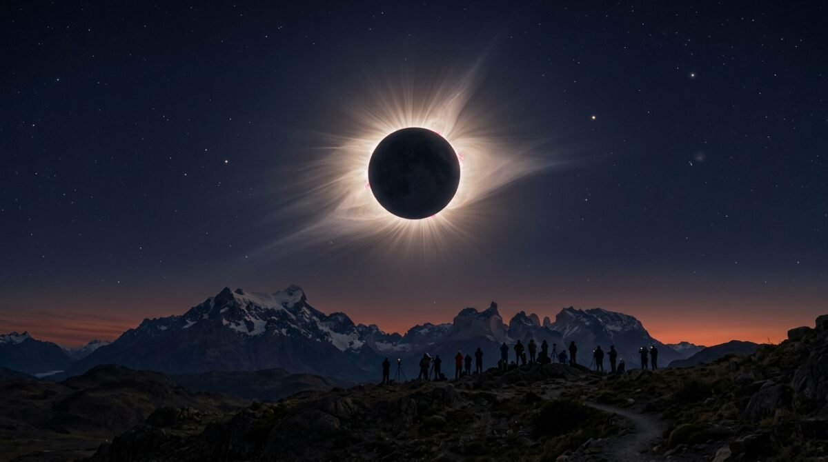 Diagrama científico del eclipse solar de 1919 que validó la teoría de Einstein.