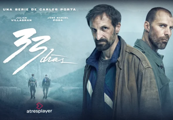 Cartel oficial de 33 días que se estrenará en atresplayer de Carles Porta