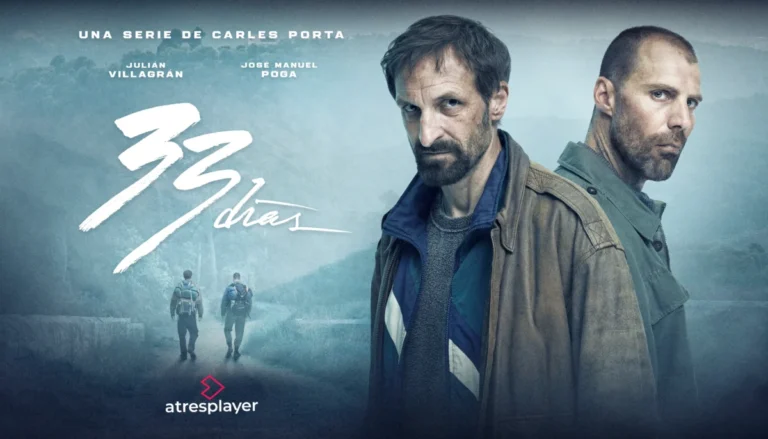 Cartel oficial de 33 días que se estrenará en atresplayer de Carles Porta