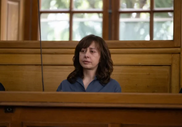 Valérie BONNETON, en una de las escenas de “El caso de Laura Stern” , que se estrena en Filmin