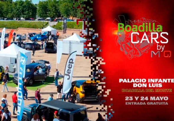 Cartel oficial de MQC Boadilla Cars de 2026 que se celebra en el Palacio del Infante Don Luis de Boadilla