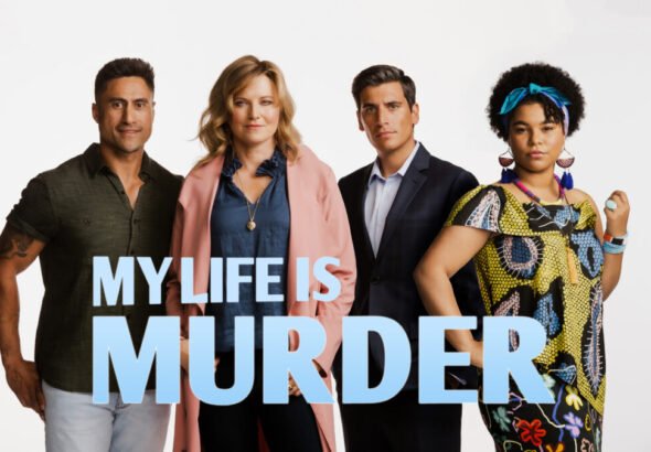 Imagen que muestra el cartel de la temporada 2 de la serie My life is murder estreno en Infinity
