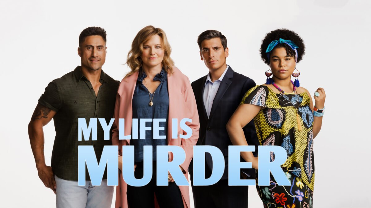 Imagen que muestra el cartel de la temporada 2 de la serie My life is murder estreno en Infinity