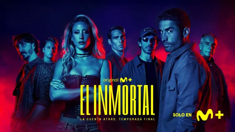Cartel oficial del desenlace de la serie El Inmortal de Movistar Plus
