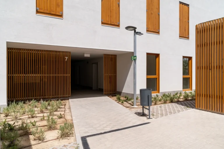 Imagen de la promoción de Iberia Loreto en Barajas de vivienda asequible en Madrid