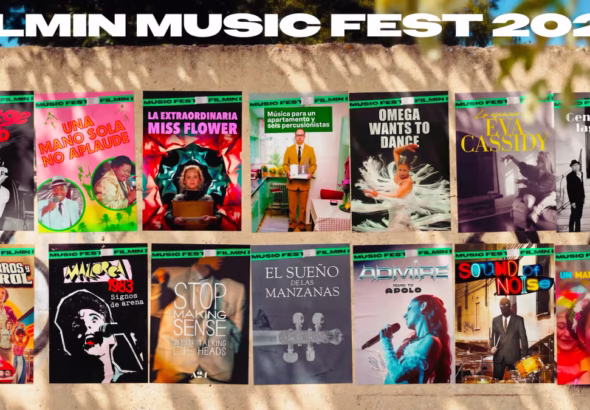 Cartel oficial del Filmin Music Fest 2026