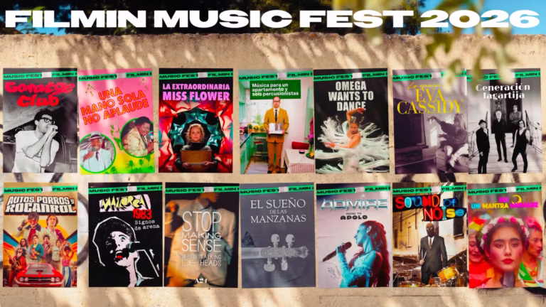 Cartel oficial del Filmin Music Fest 2026
