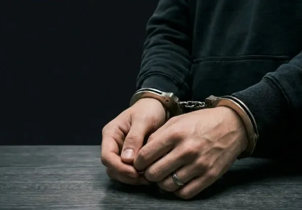 Recreación de las manos del joven acusado de haber matado y descuartizado a su madre presuntamente en Corralejo, Fuerteventura
