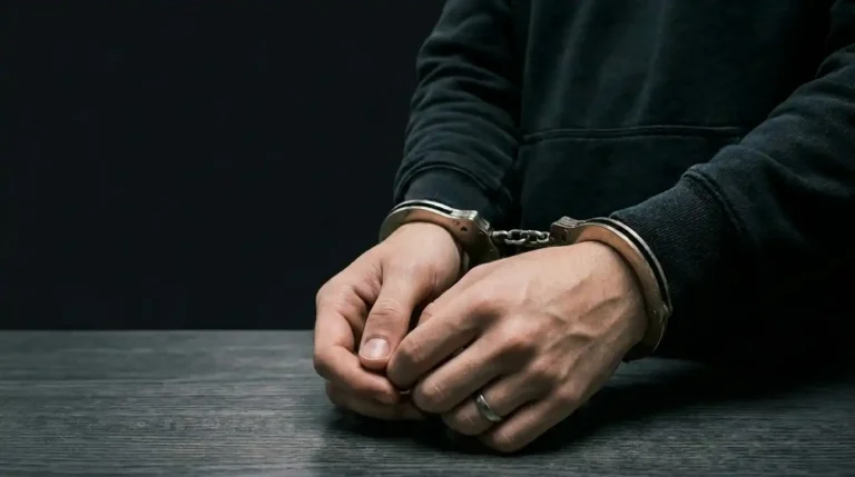 Recreación de las manos del joven acusado de haber matado y descuartizado a su madre presuntamente en Corralejo, Fuerteventura