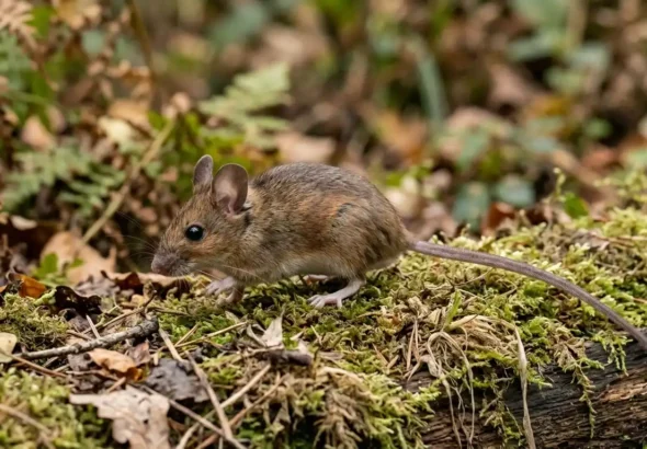 Imagen del ratón colilargo que provoca el hantavirus andes