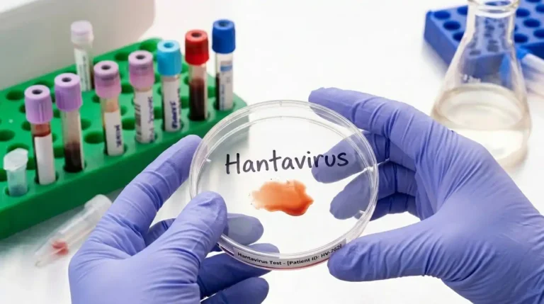 Imagen que muestra una placa de petri para secuenciar el genoma de hantavirus