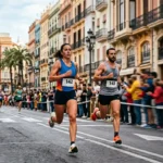 Recreación digital de la Carrera Redolat en Valencia 2026.