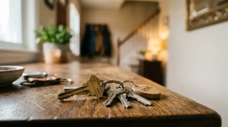 Imagen que ilustra las llaves de una vivienda alquilada a través del Plan Alquila en Madrid