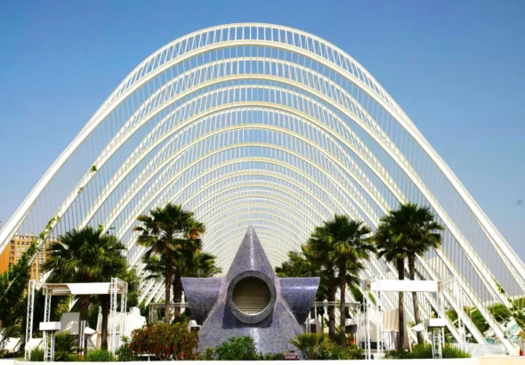 Imagen de la Ciudad de las Ciencias de Valencia