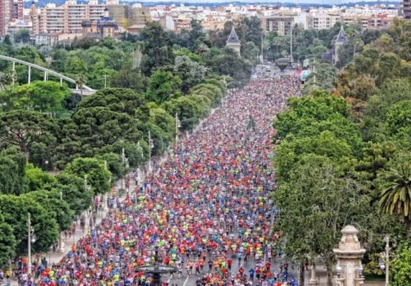 Imagen de archivo de la Volta a Peu de Valencia para ilustrar la de 2026