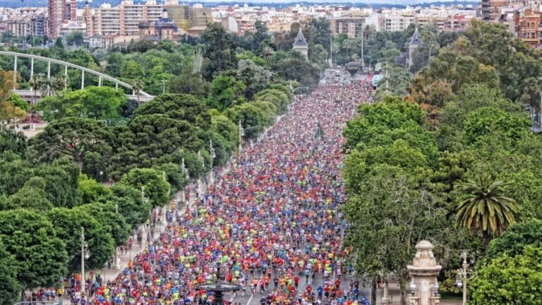 Imagen de archivo de la Volta a Peu de Valencia para ilustrar la de 2026