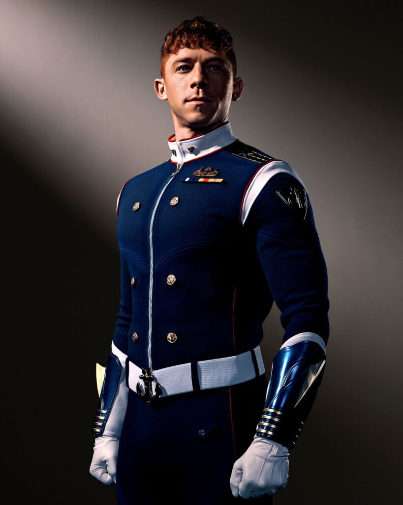 Vought Rising desvela en su primer tráiler los secretos de The Boys Imagen que muestra a Will Hochman en el papel de Torpedo de la serie Vought Rising de Amazon MGM Studios