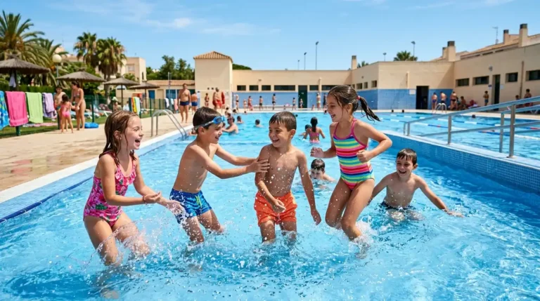 Imagen de una de las escuelas deportivas de Valencia este verano 2026