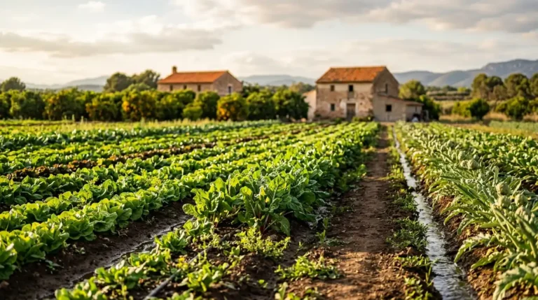 Imagen que muestra la huerta de Valencia de la zona de Castellar, Faitanar, La Torre y Forn D'Alcedo que el Consell Agrari invertirá 4.7 millones de euros.