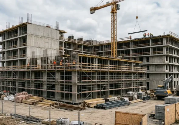 Una finca en construcción en Getafe con el 20% destinado a vivienda asequible
