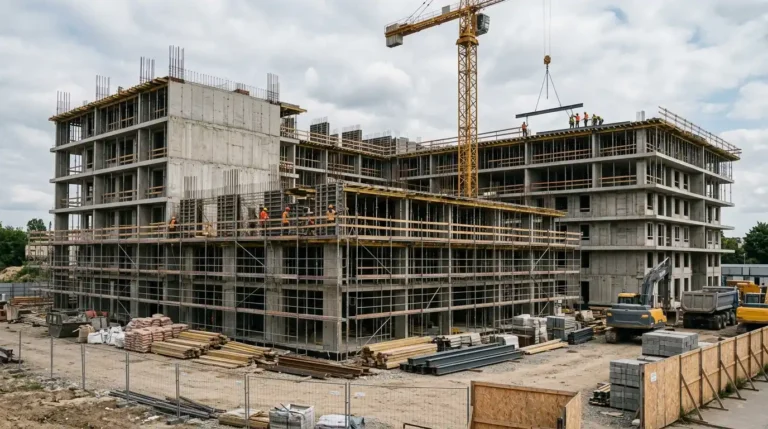 Una finca en construcción en Getafe con el 20% destinado a vivienda asequible