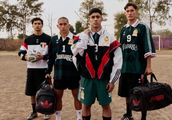 Imagen de la nueva colección de adidas con Willy Chavarria 2026