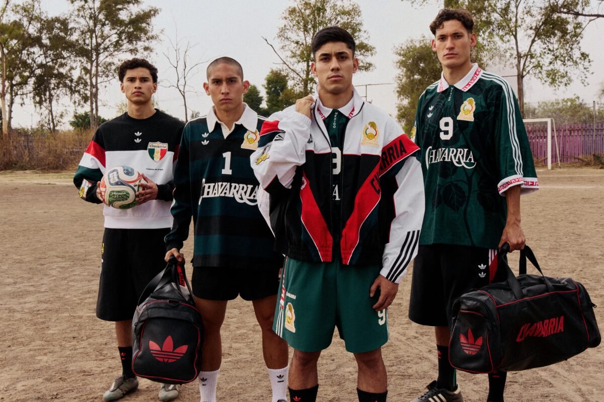 Imagen de la nueva colección de adidas con Willy Chavarria 2026