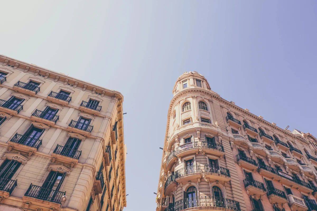 Imagen que muestra una finca de alquiler en Barcelona