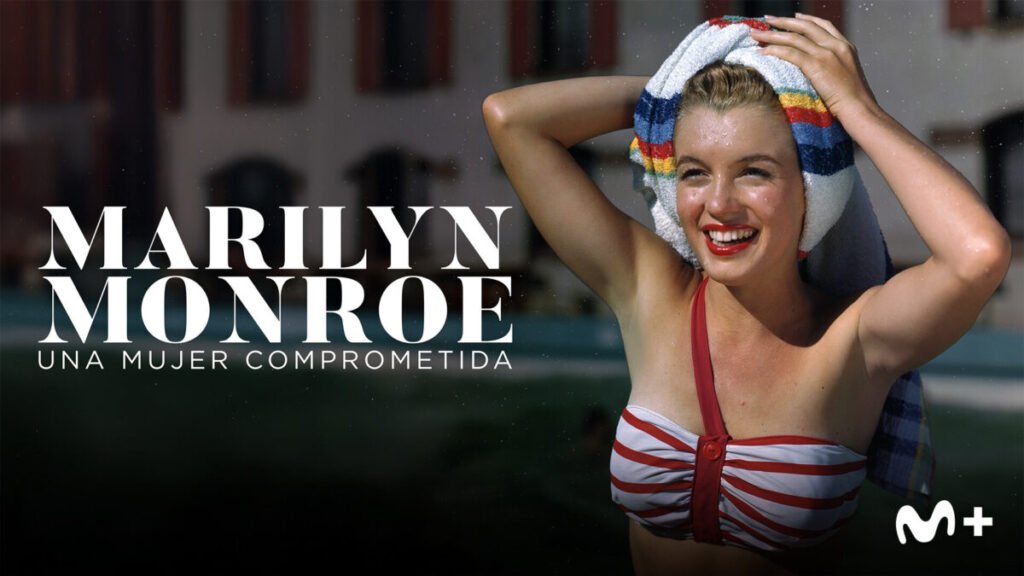La Marilyn que Hollywood intentó callar aterriza en Movistar Plus Imagen que muestra el cartel del documental de Marilyn Monroe en Movistar Plus