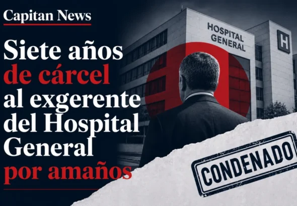 Imagen que muestra el titular del Caso Osvaldos por el cobro de comisiones indebidas de contratos en el Hospital General de Valencia